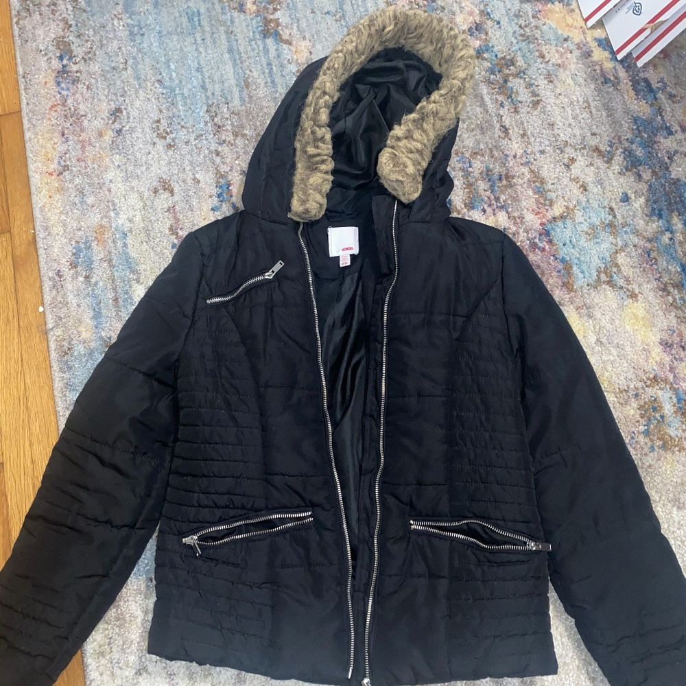 Black Puffer Coat